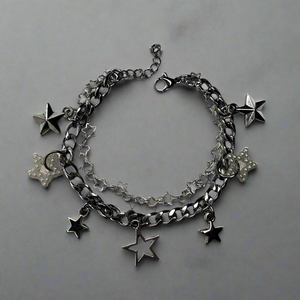 “Under your spell” double layered bracelet