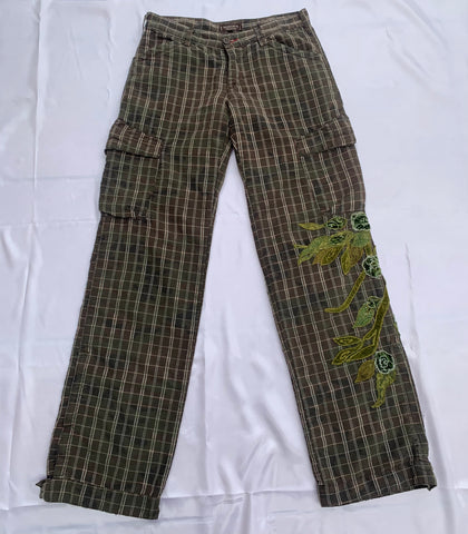 Y2K embroided pants