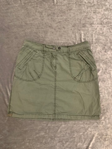 Logg military cargo skirt