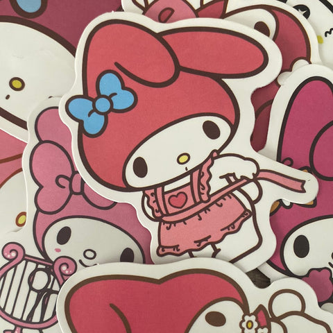 My Melody sticker pack (4 pcs)