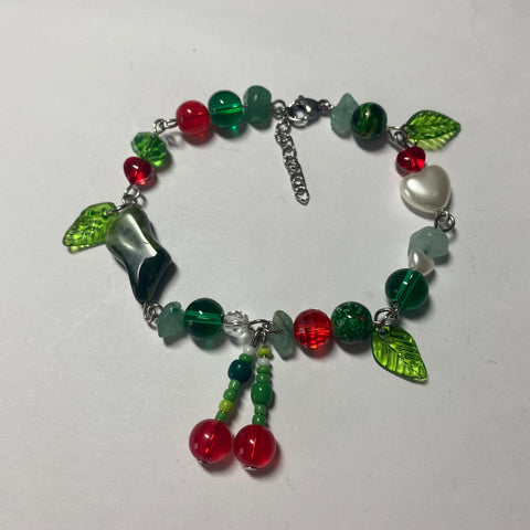 “Cherry cola” bracelet