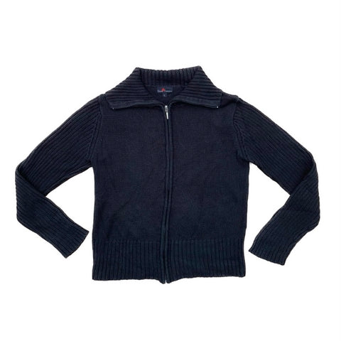 Y2K knit sleeved jacket