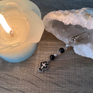 Crucifix phonecharm/keychain