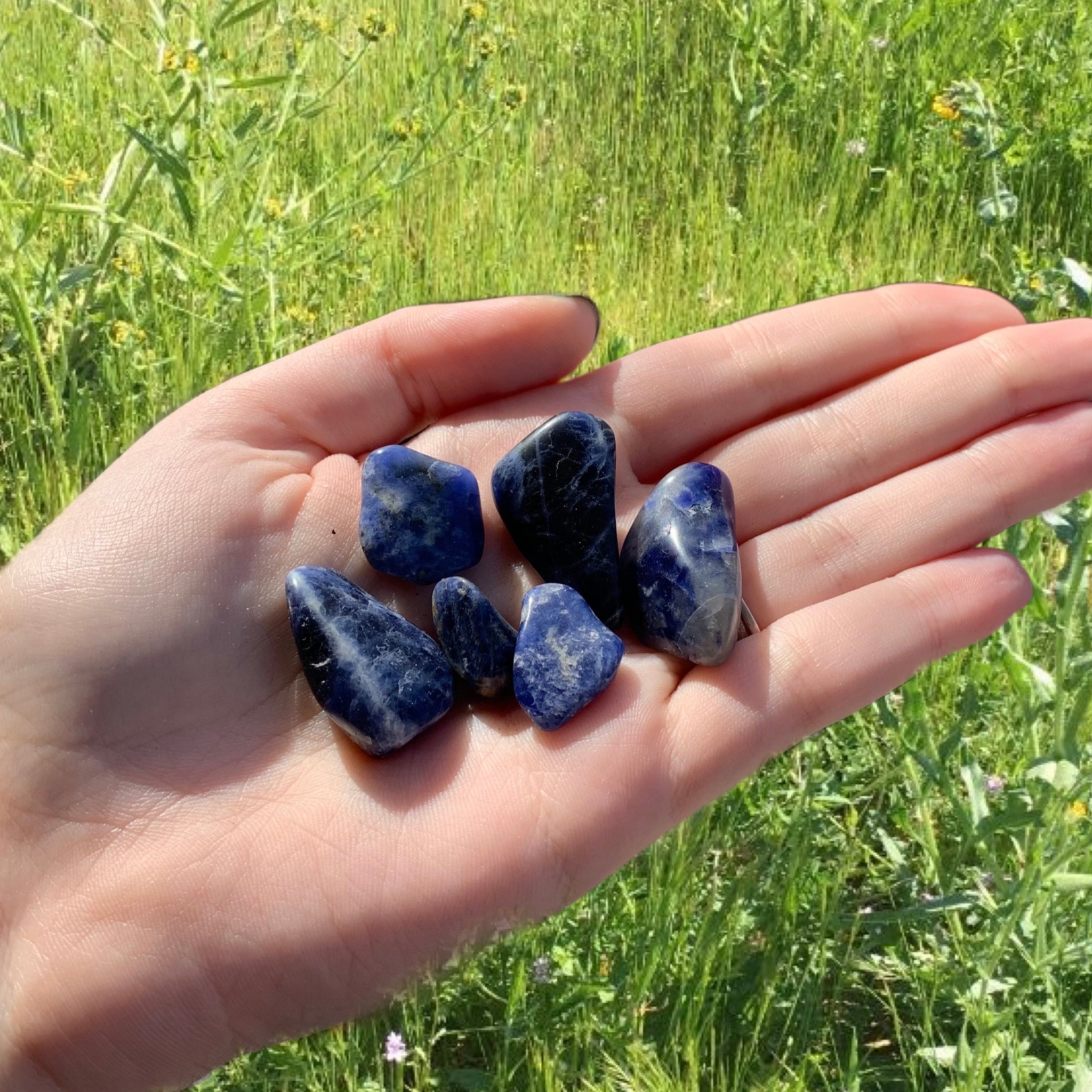 Sodalite tumble